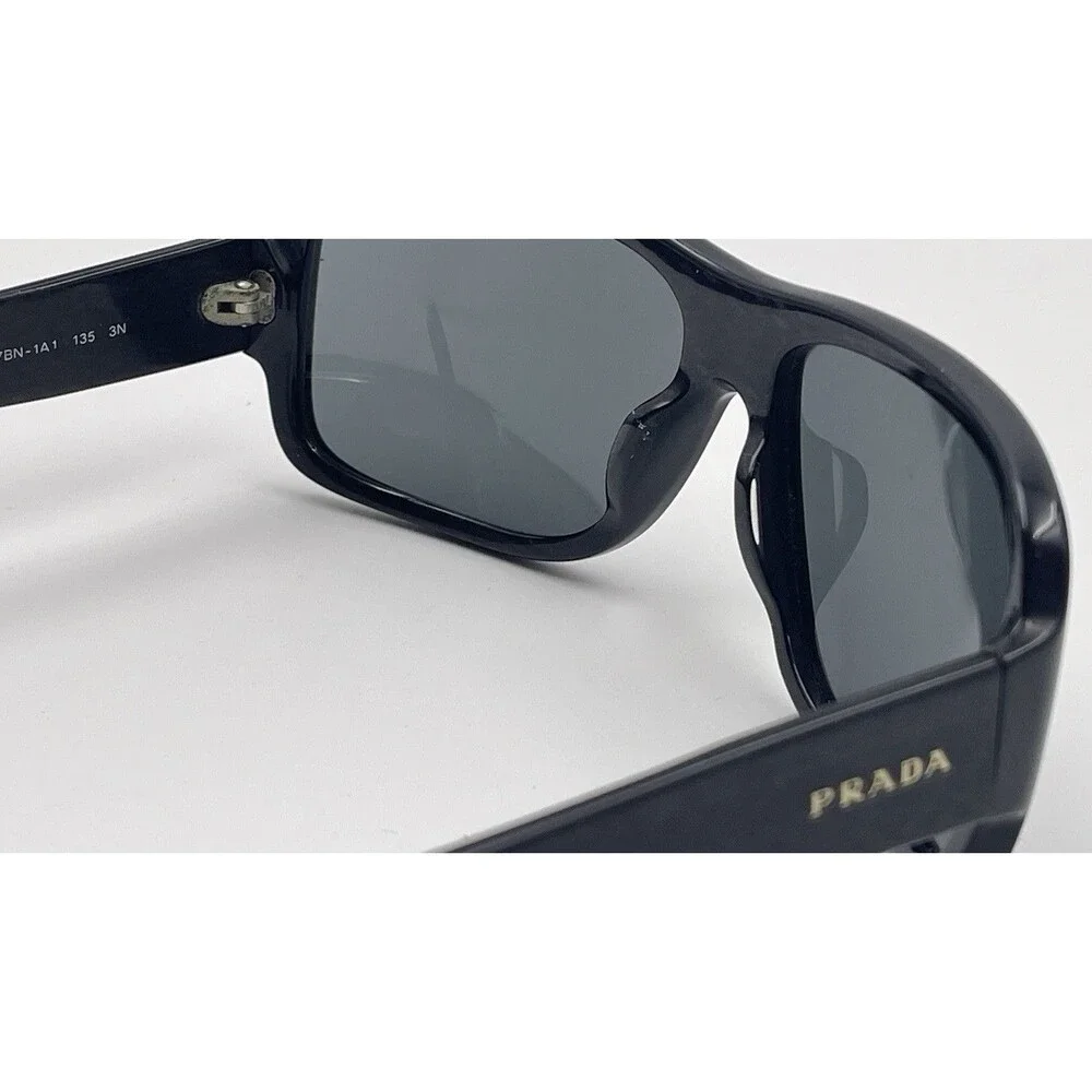 Prada Sunglasses Black Carbon Fiber  SPR 06L 59015 7BN-1A1 135 3N